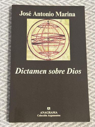 Portada del libro de Dictamen sobre Dios