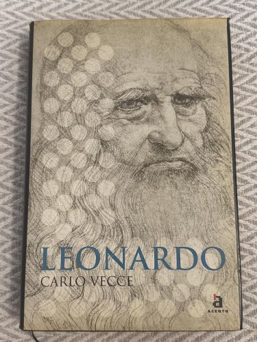 Portada del libro de Leonardo (Carlo Vecce)