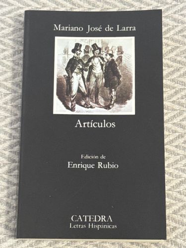 Portada del libro de Artículos. Edición de Enrique Rubio