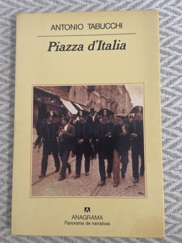 Portada del libro de Piazza d'Italia