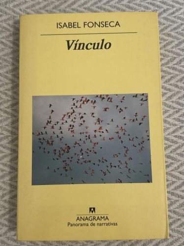 Portada del libro de Vínculo (Isabel Fonseca)