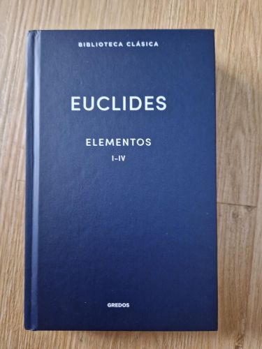Portada del libro de Elementos I-IV