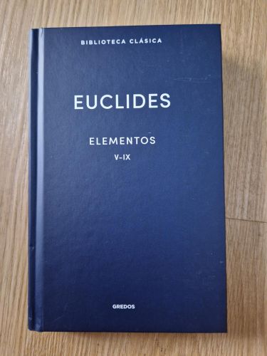 Portada del libro de Elementos V-IX