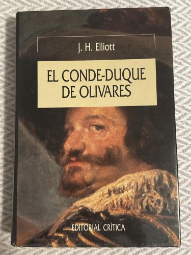 Portada del libro de El conde-duque de Olivares