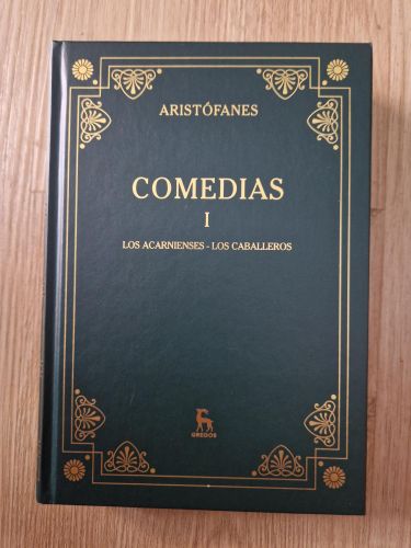 Portada del libro de Comedias I. Los Acarnienses, Los Caballeros