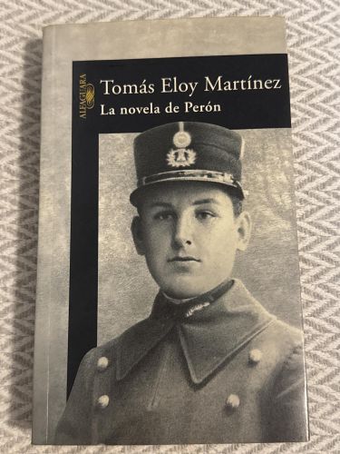 Portada del libro de La novela de Perón