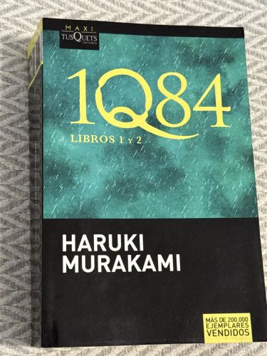 Portada del libro de 1Q84. Libros 1 y 2