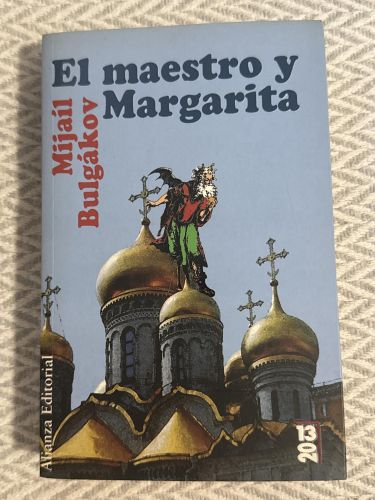 Portada del libro de El maestro y Margarita