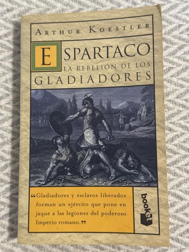 Portada del libro de Espartaco. La rebelión de los gladiadores
