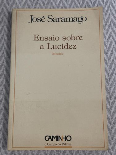 Portada del libro de Ensaio sobre a Lucidez