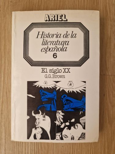 Portada del libro de Historia de la literatura española 6. El siglo XX
