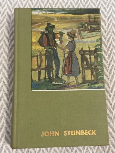Portada del libro de Obras de John Steinbeck