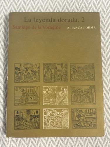 Portada del libro de La leyenda dorada, 2