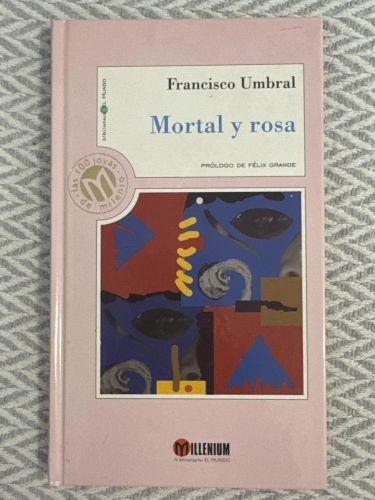 Portada del libro de Mortal y rosa