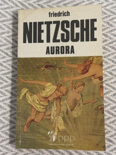 Portada del libro de Aurora. Reflexiones sobre la moral como prejuicio