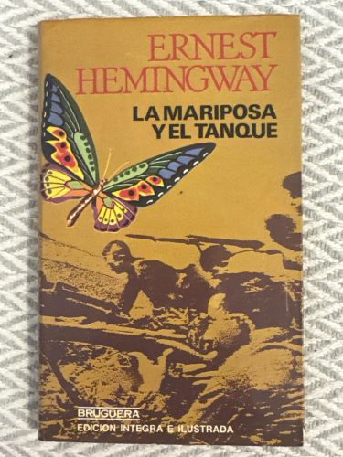 Portada del libro de La mariposa y el tanque
