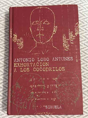 Portada del libro de Exhortación a los cocodrilos