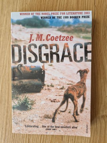 Portada del libro de Disgrace (Coetzee)