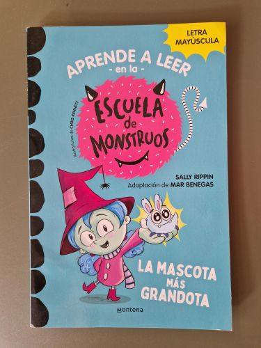 Aprender a leer en la Escuela de Monstruos 1 - La mascota más grandota
