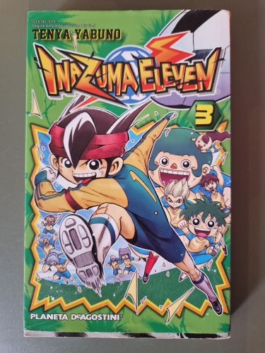 Portada del libro de Inazuma Eleven 3
