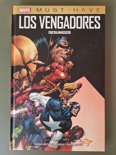 Portada del libro de Los Vengadores: Desunidos. Marvel Must Have