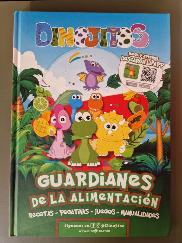 Dinojitos. Guardianes de la alimentación (Contiene todas las pegatinas)