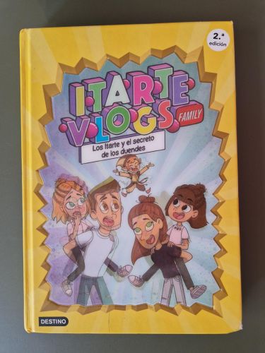 Portada del libro de Itarte Vlogs Family 2: Los Itarte y el secreto de los duendes