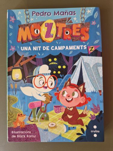 Portada del libro de Moztres 3. Una nit de campaments