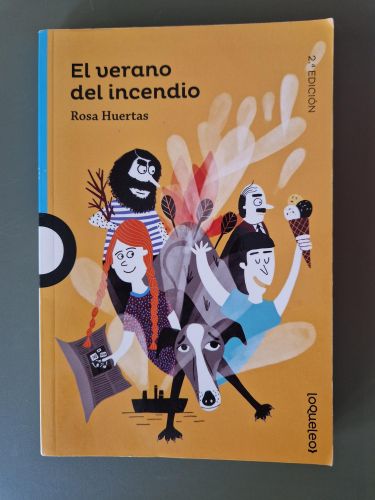 Portada del libro de El verano del incendio