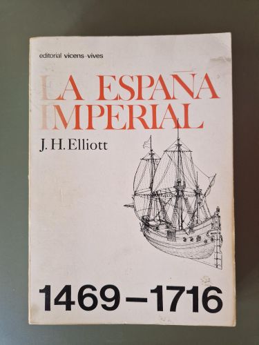 Portada del libro de La España imperial 1469-1716