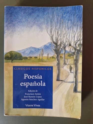 Portada del libro de Poesía española+Anexo (Catalunya)