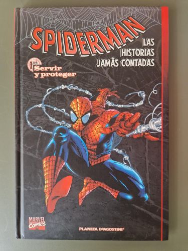 Portada del libro de Spiderman: Las historias jamás contadas 1 Servir y Proteger