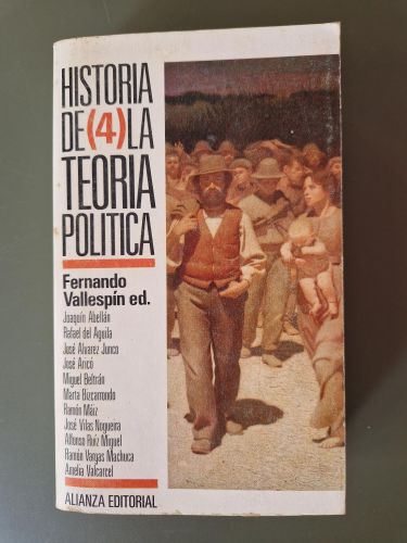 Portada del libro de Historia de la teoría política 4