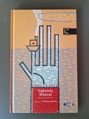 Portada del libro de Selección poética. Gabriela Mistral