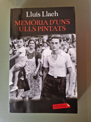 Portada del libro de Memòria d'uns ulls pintats