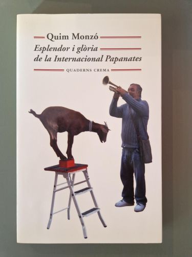 Portada del libro de Esplendor i glòria de la Internacional Papanates