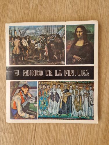 Portada del libro de Álbum de cromos El mundo de la pintura COMPLETO