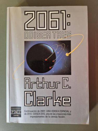 Portada del libro de 2061: Odisea Tres