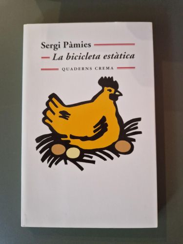 Portada del libro de La bicicleta estàtica
