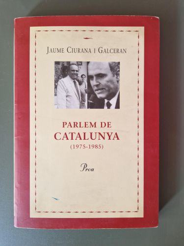 Portada del libro de Parlem de Catalunya (1975-1985)