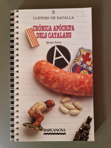 Portada del libro de Crònica apòcrifa dels catalans