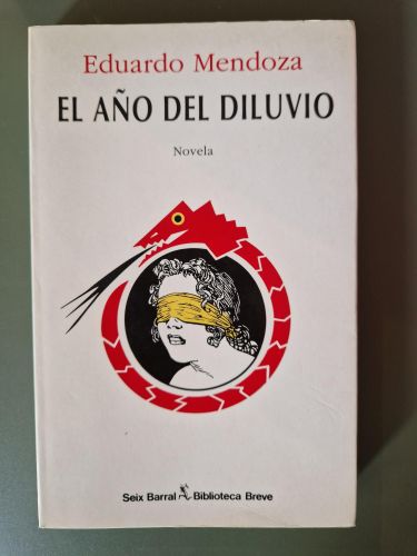 Portada del libro de El año del diluvio