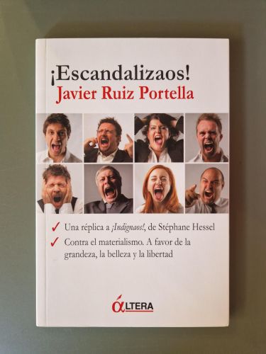 Portada del libro de ¡Escandalizaos!