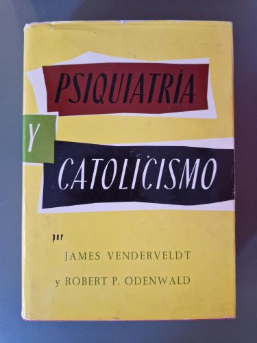 Portada del libro de Psiquiatría y Catolicismo