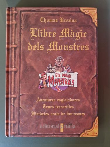 Portada del libro de Llibre màgic dels Monstres