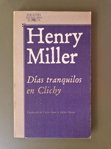 Días tranquilos en Clichy