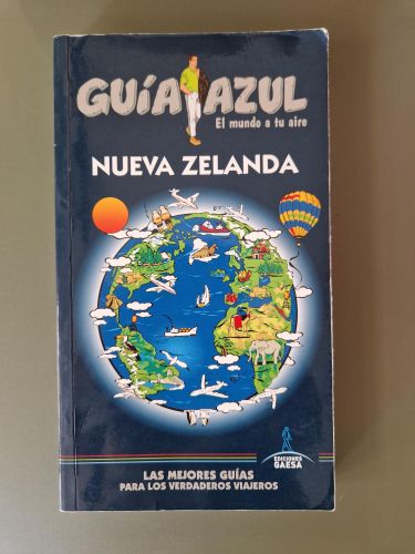 Portada del libro de Guía Azul. Nueva Zelanda