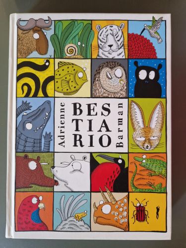 Portada del libro de Bestiario (Adrienne Barman)