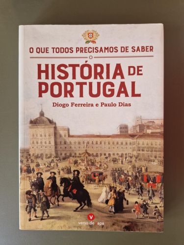 Portada del libro de História de Portugal. O que todos precisamos de saber (Portuguese Edition)