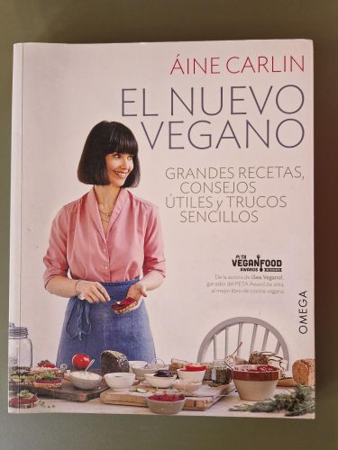 Portada del libro de El nuevo vegano. Grandes recetas, consejos útiles y trucos sencillos